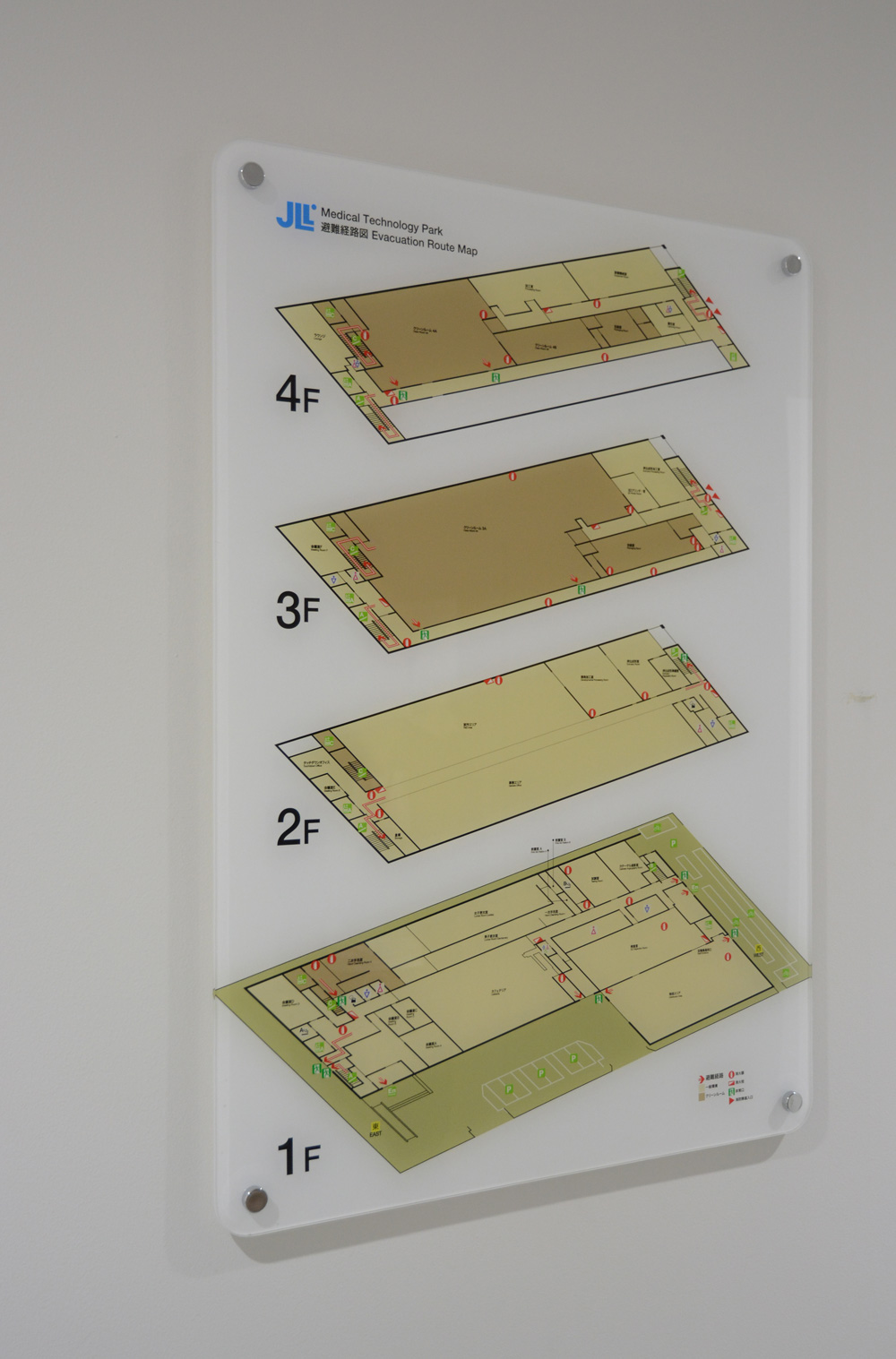 JLL_避難経路図パネル